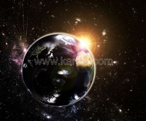 Gece-Uzay-Dünya