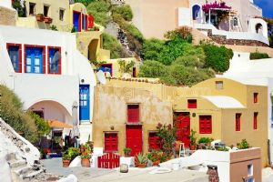 Renkli Evler-Yunanistan