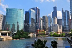 Chicago Şehir ve Nehri