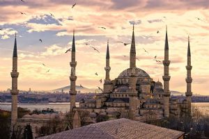 Sultanahmet Cami-Gün Batımı