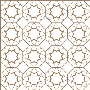 Geometrik Yıldız Desen