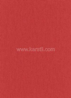 Kırmızı Zemin Renkli Mantar Desenli Duvar Kağıdı